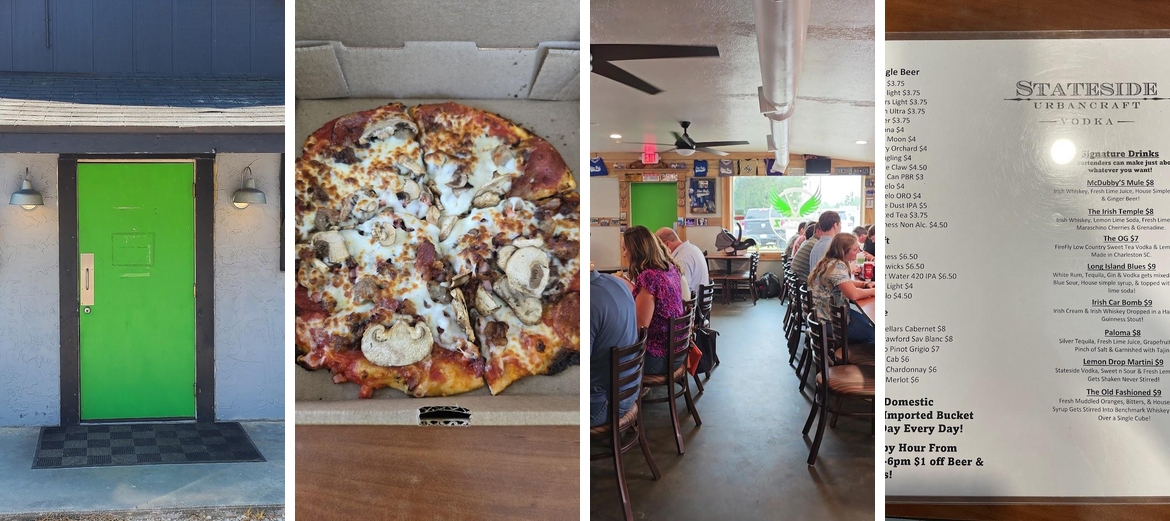 JDubbZ Pizzeria Menu