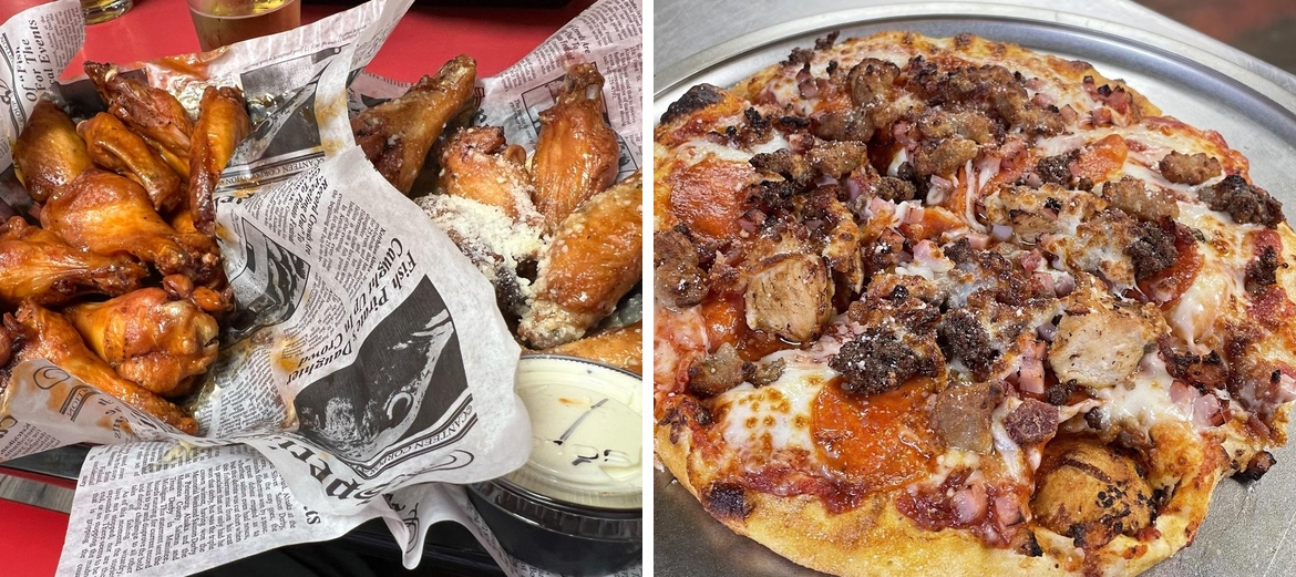 JDubbZ Pizzeria Menu
